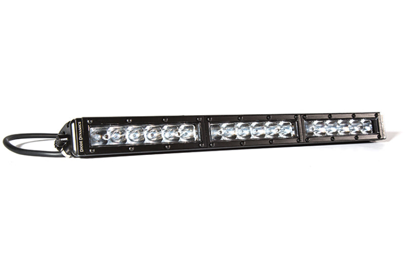 Diode Dynamics DD5030 18 In LED Light Bar Single Row Straight Clear Combo Each Stage Series