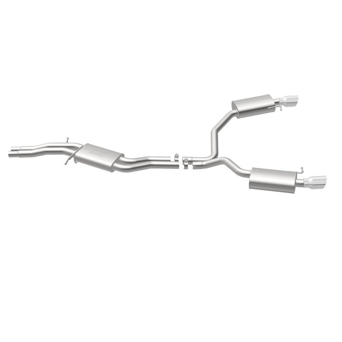 Magnaflow 19159 MagnaFlow Sys C/B 12-15 Audi A6 / A7 3.0L V6 SS 2.5in Dual Split Rear Ext 4in Tips
