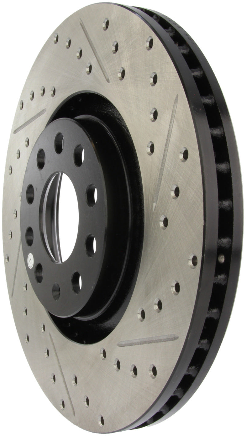 Stoptech 127.33096L StopTech 05-06 Audi A4 Quattro/ 02-04 A6 Quattro / 99-02 S4 Front Left Slotted & Drilled Rotor