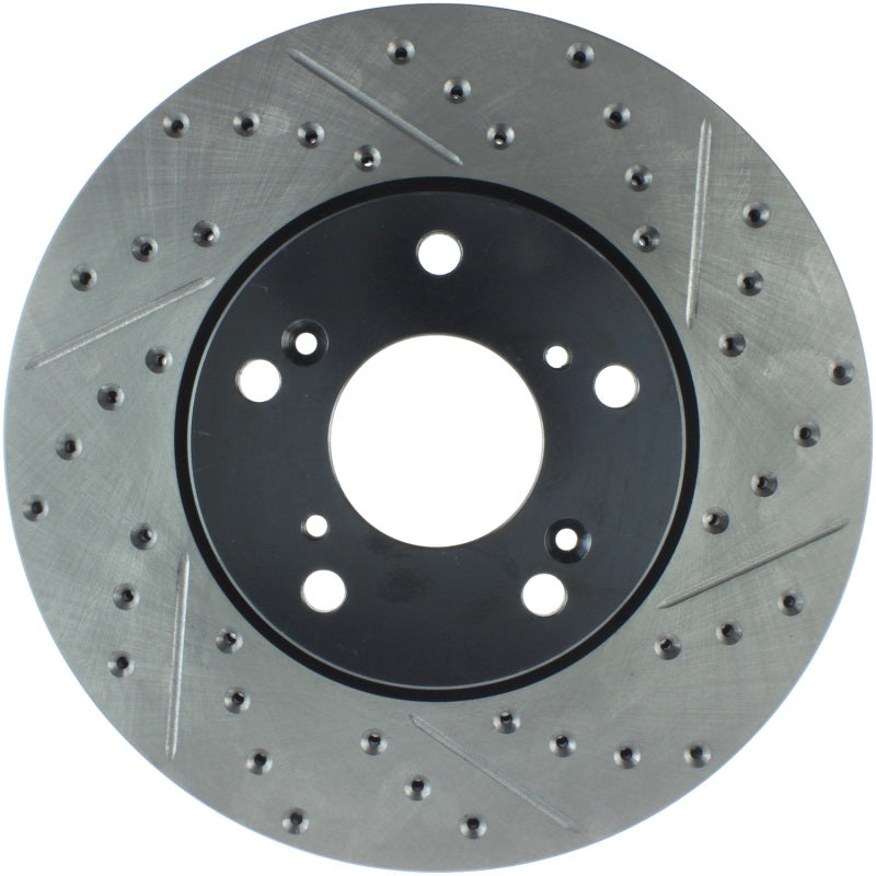 Stoptech 127.40036L StopTech 06-08 Civic GX / 02-04 CR-V / 98-02 Honda Accord V6 / 03-07 Accord 4 cyl/V6 MT Slotted & D