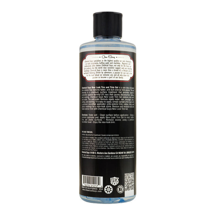 Chemical Guys TVD_108_16 Tire & Trim Gel for Plastic & Rubber - 16oz