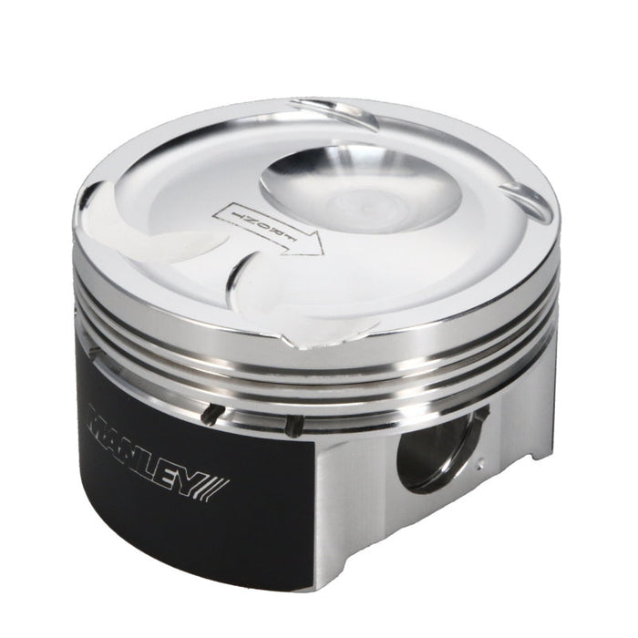 Manley Performance 637000CE-4 Manley Ford 2.3L EcoBoost 87.5mm STD Size Bore 9.5:1 Dish Extreme Duty Piston Set