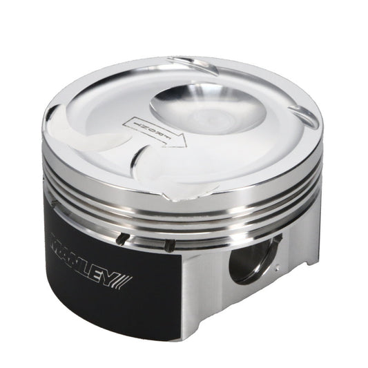 Manley Performance 637005C-4 Manley Ford EcoBoost STD Stroke 88mm STD Bore 9.5:1 CR Dish Piston Set