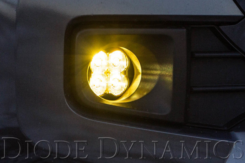 Diode Dynamics DD7000 SS3 Pro Type B Kit ABL - Yellow SAE Fog