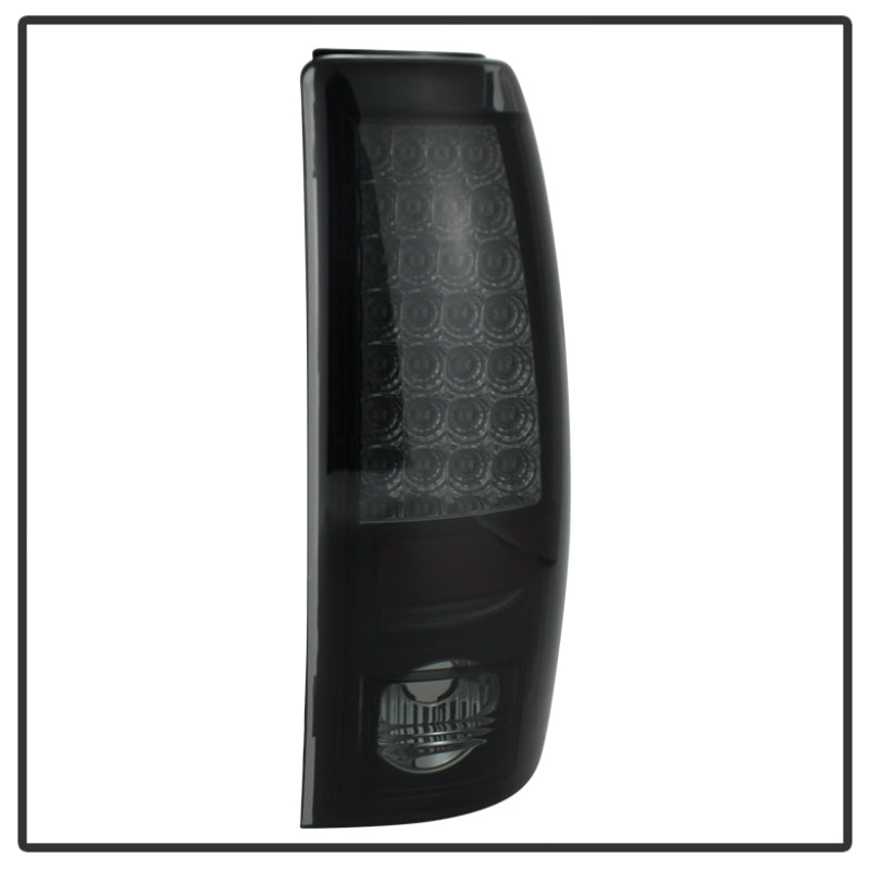 SPYDER 5078025 Spyder Chevy Silverado 1500 03-06 (Not Fit Stepside)LED Tail Lights Blk Smke ALT-YD-CS03-LED-BSM