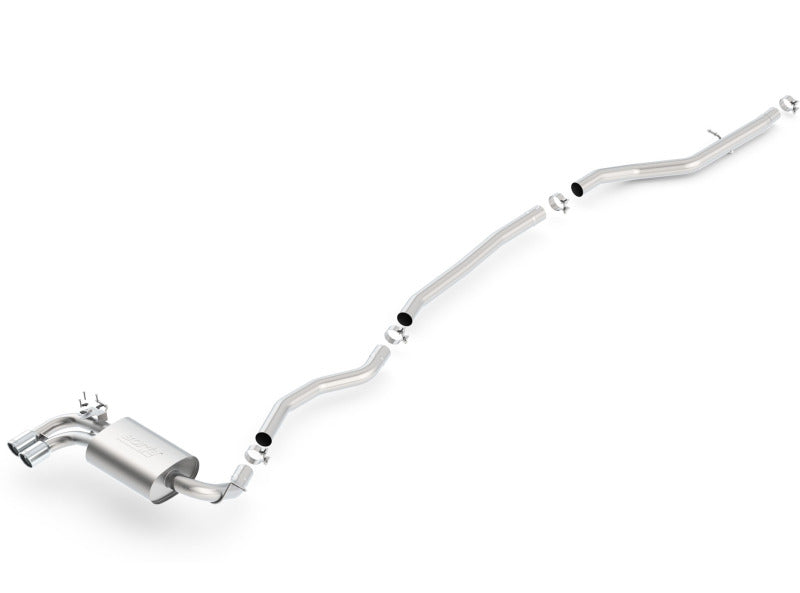 Borla 140509 12-15 BMW 328i Sedan 2.0L AT/MT RWD Dual Left Rear Exit Catback Exhaust