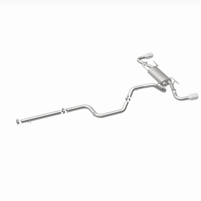 Magnaflow 15146 MagnaFlow 10-12 Mazda 3 L4 2.5L Hatchback Split Rear Exit Stainless Cat Back Performance Exhaust