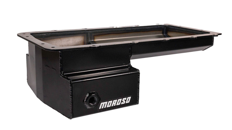Moroso MOR20573 7qt Oil Pan - Ford 5.0L Coyote Front Sump RR