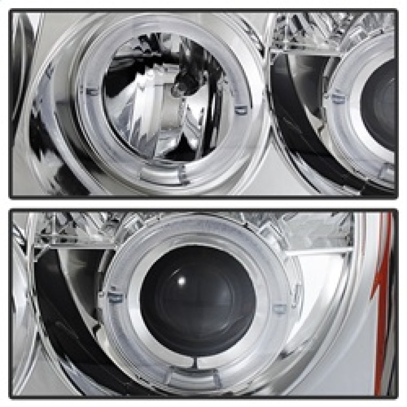 SPYDER 5011107 Spyder Jeep Grand Cherokee 05-07 Projector Headlights LED Halo LED Chrm Low 9006 PRO-YD-JGC05-HL-C