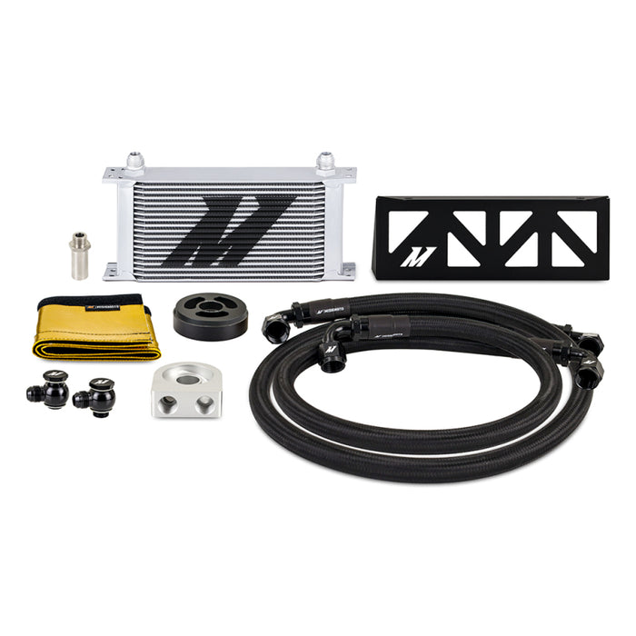 Mishimoto MMOC-BRZ-22NTSL 2022+ Subaru BRZ/Toyota GR86 Oil Cooler Kit - Silver