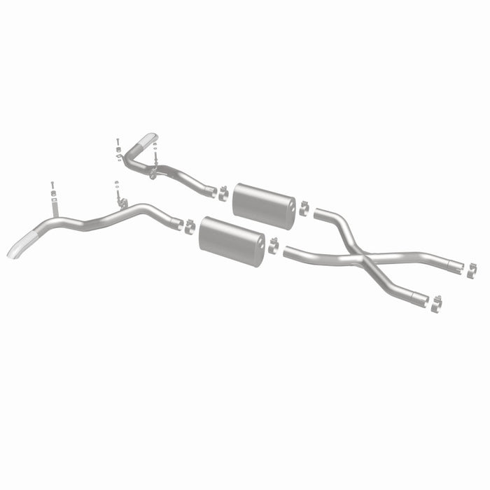 Magnaflow Perf Exhaust MAG15344 66-77 Ford Bronco 5.0L Crossmember Back Exhaust