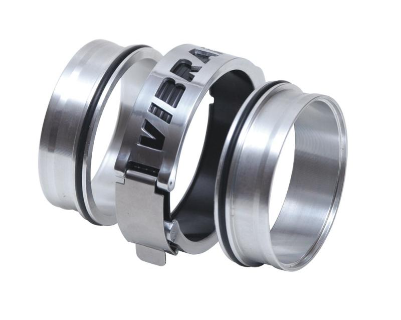 Vibrant 12556 Stainless Steel Weld Fitting w/ O-Rings for 3in OD Tubing
