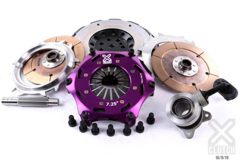 XCLUTCH XKHD18631-2E XClutch 19-22 Hyundai Veloster N 7.25in Twin Solid Ceramic Clutch Kit