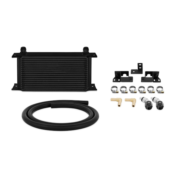 Mishimoto MMTC-WRA-07BK Transmission Cooler Kit for 2007-2011 Jeep Wrangler JK 3.8L 42RLE - Black