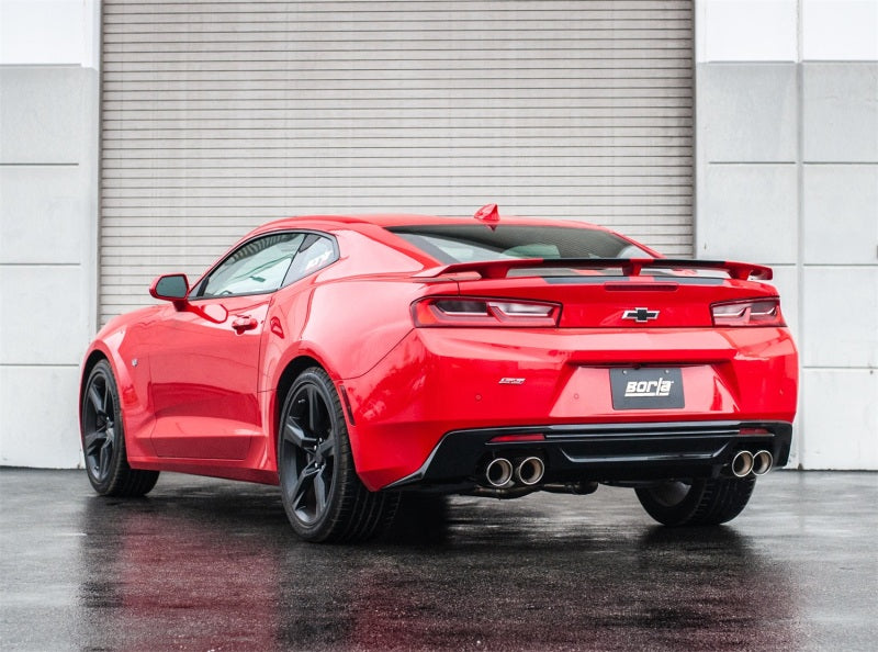 Borla 140688 Chevy 16-17 Camaro 6.2L ATAK Catback w/ Dual Tips (NPP) Dual Split Rear Exit