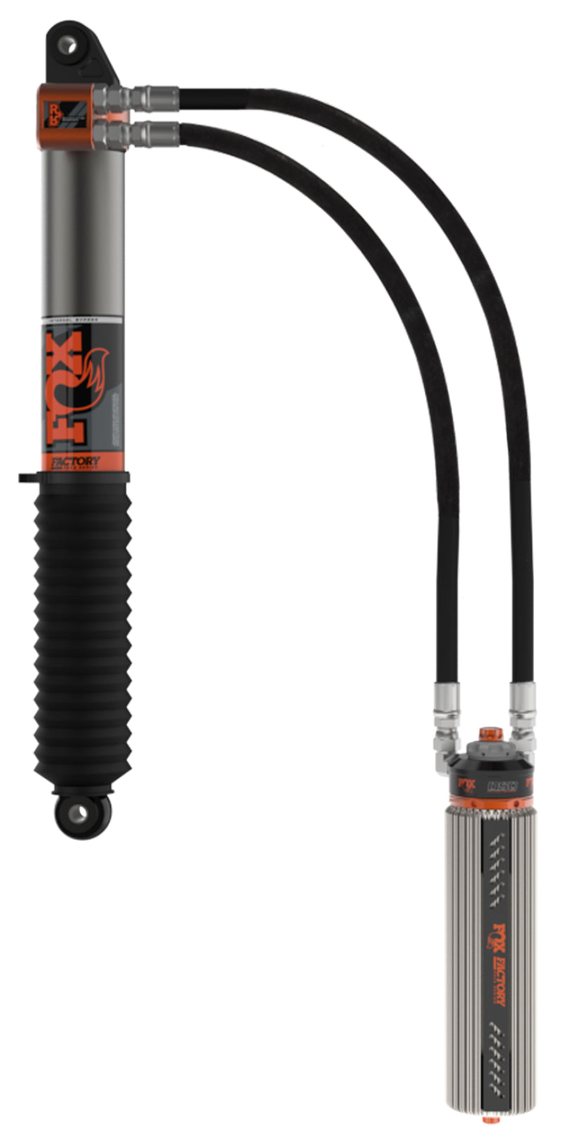 FOX 883-26-105 2019+ Chevrolet Silverado 1500 Race Series 3.0 Internal Bypass Reservoir Shocks Rear 2-3in Lift