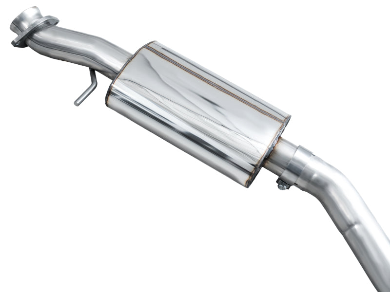 AWE Tuning 3015-52472 AWE 23-24 Toyota GR Corolla Touring Edition Catback Exhaust - Chrome Silver Tips