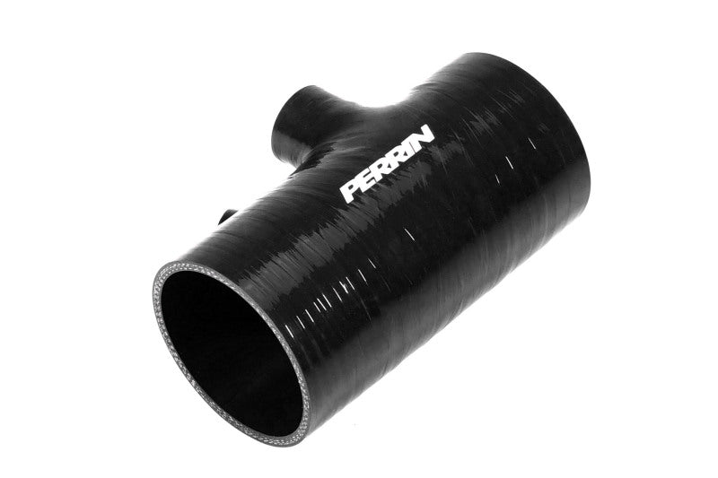 Perrin Performance PSP-INT-426BK PERRIN 22-24 Subaru WRX / 20-25 LGT & OBXT Turbo Inlet Hose w/Turbo Adapter Flange (Short) - Black