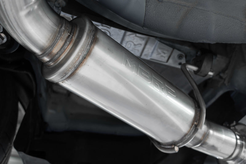 MBRP S48093CF 2022 Subaru WRX 2.4L 3in Cat Back 5in OD w/ Carbon Fiber Tips - T304