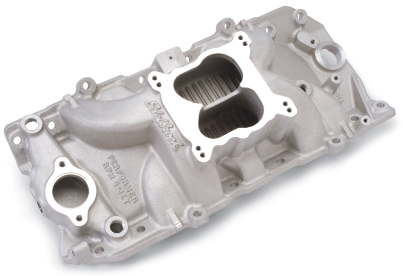 Edelbrock EDE7164 BBC Performer RPM 2-O Q-Jet Manifold - 396-502