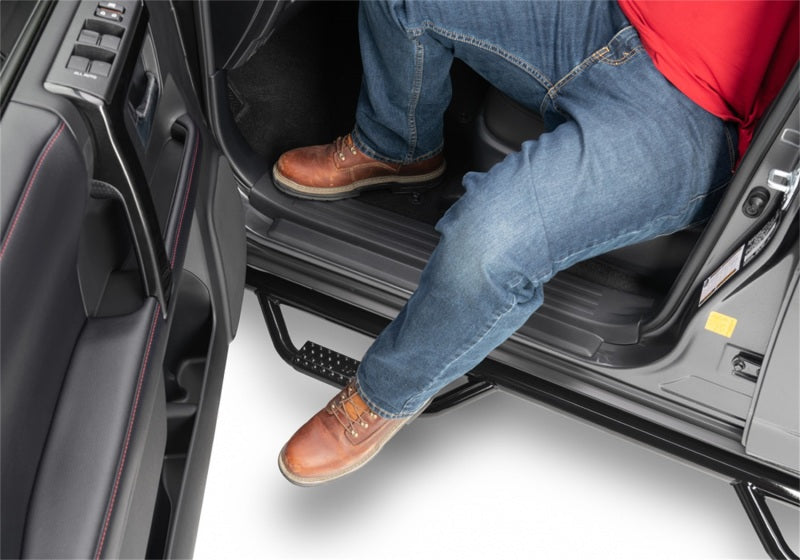 N-Fab T1464R-GB Nerf Step 14-18 Toyota 4Runner (Does Not Fit Limited) SUV 4 Door - Gloss Black - W2W - 2in