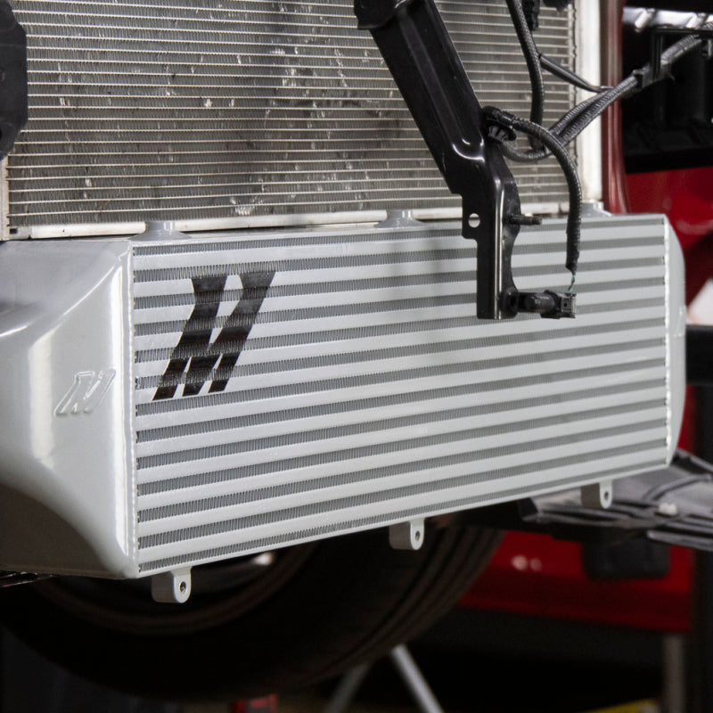 Mishimoto MMINT-GRC-23KSLRD 2023+ Toyota GR Corolla Intercooler & Pipe Kit - Silver Cooler - Red Pipes