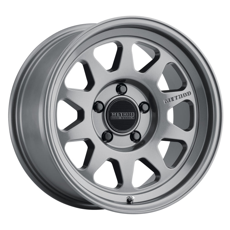 Method Wheels MR31678550800 Method MR316 17x8.5 0mm Offset 5x5 71.5mm CB Gloss Titanium Wheel