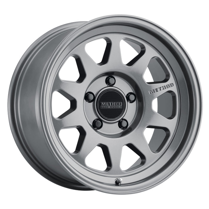 Method Wheels MR31689058818 Method MR316 18x9 +18mm Offset 5x150 110.5mm CB Gloss Titanium Wheel