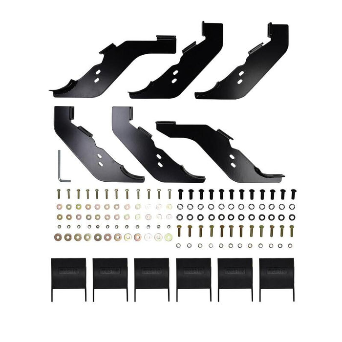 Westin 21-24155 2019 Ford Ranger Supercrew PRO TRAXX 4 Oval Nerf Step Bars - Black