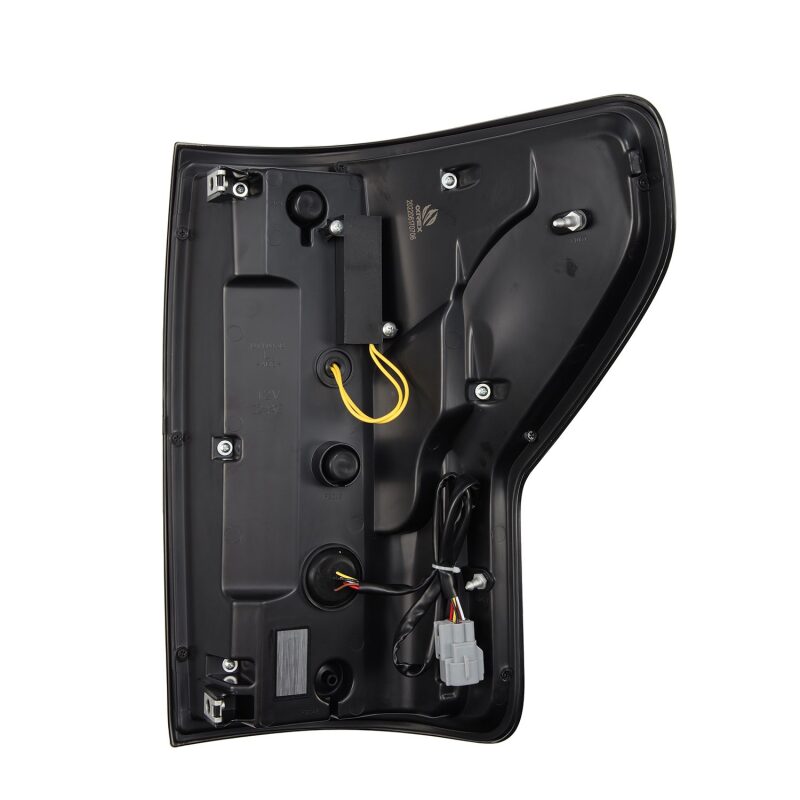 AlphaRex 670040 07-13 Toyota Tundra LUXX-Series LED Tail Lights Alpha-Black