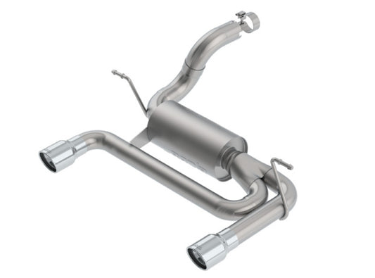 Borla 11956 2018 Jeep Wrangler JL/JLU 3.6L 2DR/4DR S-Type SS Axle Back Exhaust w/3.5in Tips