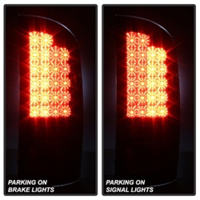 SPYDER 5078094 Spyder Dodge RAM 02-06 1500/RAM 2500/3500 03-06 LED Tail Light Black Smoke ALT-YD-DRAM02-LED-BSM