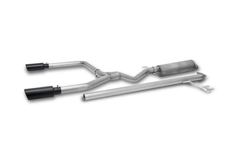 Gibson 614002B 17-20 Honda Ridgeline 3.5L Black Elite Dual Split Cat-Back Exhaust - Stainless