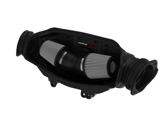 aFe 54-13055D 20-23 Chevy Corvette C8 Magnum FORCE Stage-2 Cold Air Intake w/ Pro DRY S Filters