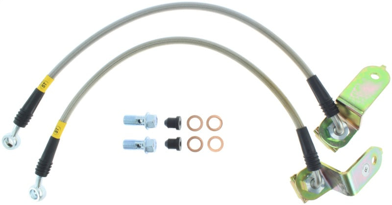 Stoptech 950.63502 StopTech 06-07 Chrysler 300C SRT-8 Stainless Steel Rear Brake Lines