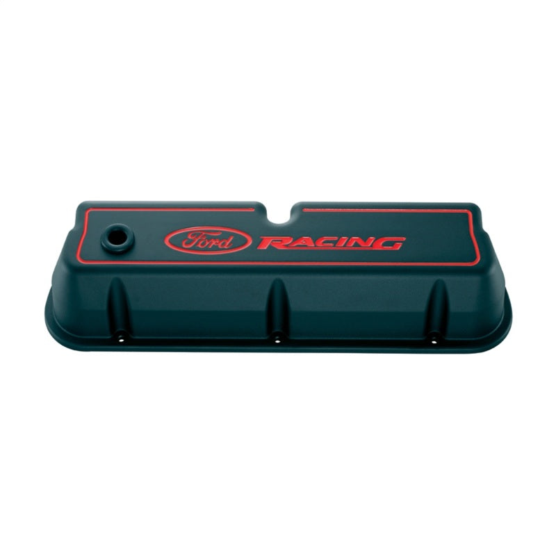 Ford Racing 302-003 Logo Die-Cast Black Valve Covers