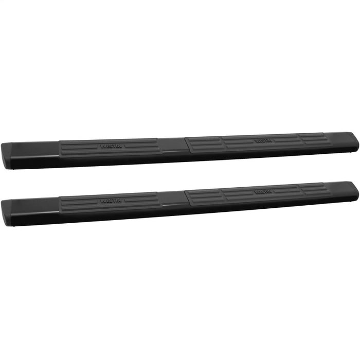 Westin 22-6025 Premier 6 in Oval Side Bar - Mild Steel 75 in - Black