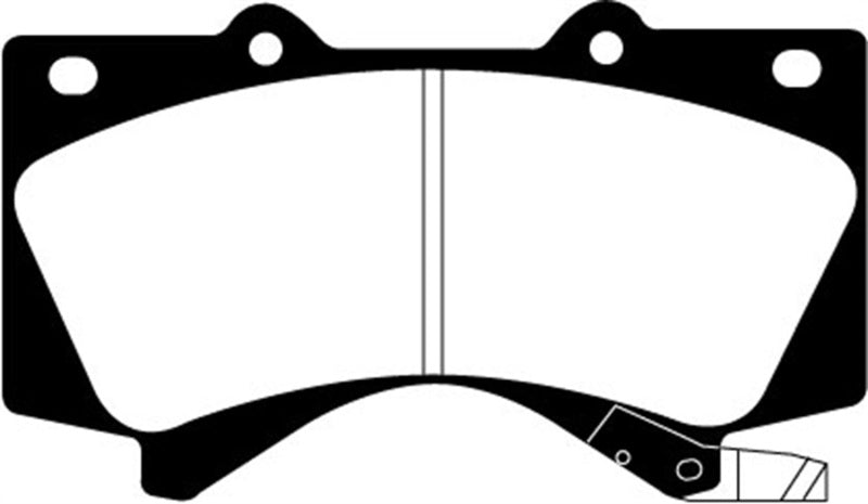 EBC DP41815R 08+ Lexus LX570 5.7 Yellowstuff Front Brake Pads