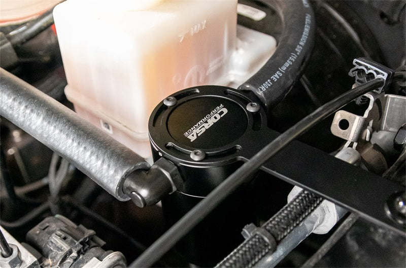 Corsa Performance CORCC0002 18- Jeep Wrangler 3.6L Catch Can