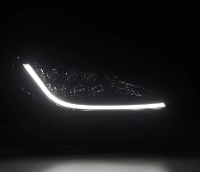 AlphaRex 880875 21-23 Toyota GR86 / Subaru BRZ NOVA-Series LED Projector Headlights - Alpha Black