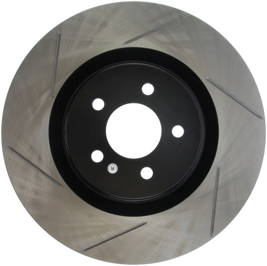 Stoptech 126.61089SR StopTech Power Slot 07-10 Ford Mustang Shelby Front Right Slotted Rotor