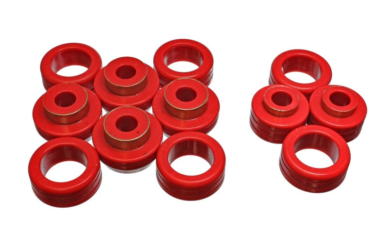 Energy Suspension 5.4106R 87-96 Dodge Dakota 2WD Red Body (Cab) Mount Set