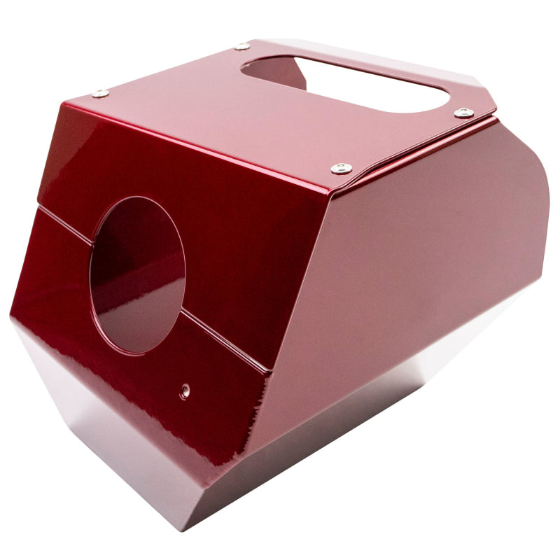 Wehrli WCF100344-RED 17-19 Chevrolet 6.6L L5P Duramax 4in Intake Kit - WCFab Red