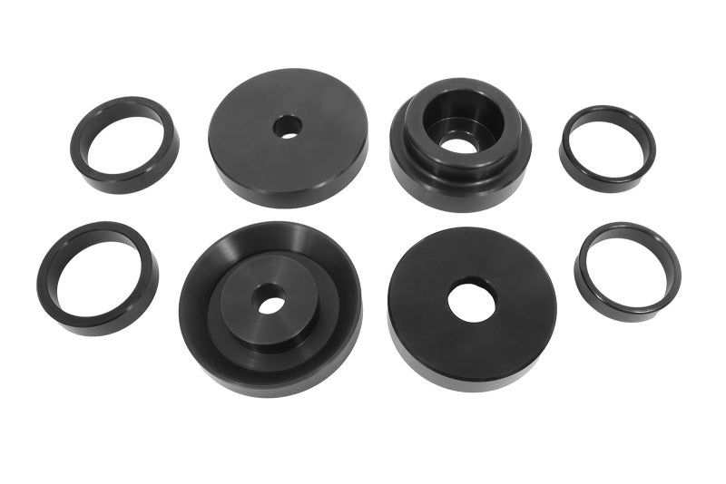 BMR Suspension SCB110 BMR 2008-2018 Challenger Rear Cradle Lockout Bushing Kit - Black Anodized