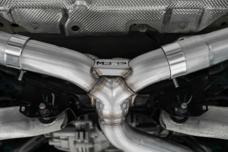 MBRP S5207409 2021+ Ford Bronco Sport (1.5L / 2.0L EcoBoost) 2.5in Resonator-Back Exhaust - Dual Rear Exit