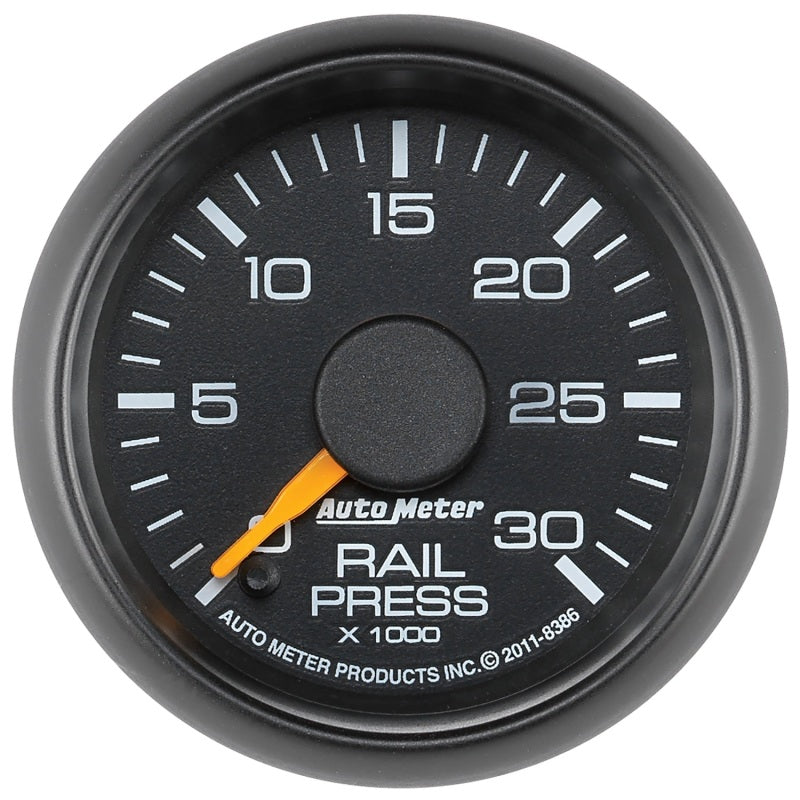 AutoMeter 8386 Autometer Factory Match 52.4mm Digital Stepper Motor 0-30,000 PSI Diesel Fuel Rail Pressure Gauge