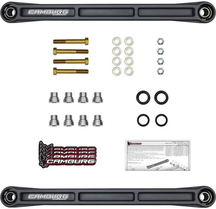 Camburg CAM-120032-GRY Ford Bronco 21-23 KINETIK Series Rear Billet Lower Trailing Arm Kit