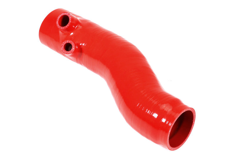 Perrin Performance PSP-INT-425RD PERRIN 22-24 Subaru WRX / 20-25 LGT & OBXT Turbo Inlet Hose w/Turbo Adapter Flange (Long) - Red