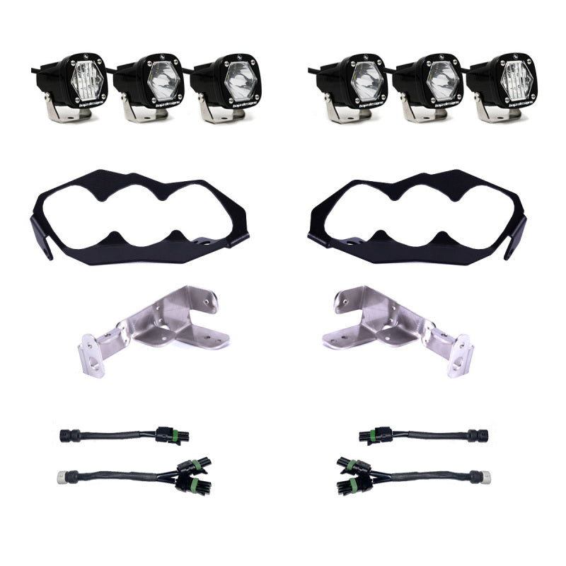 Baja Designs 448186 2024+ Can-Am Maverick R S1 Headlight Kit
