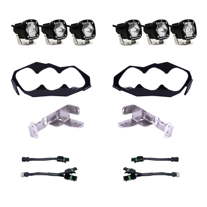 Baja Designs 448186 2024+ Can-Am Maverick R S1 Headlight Kit